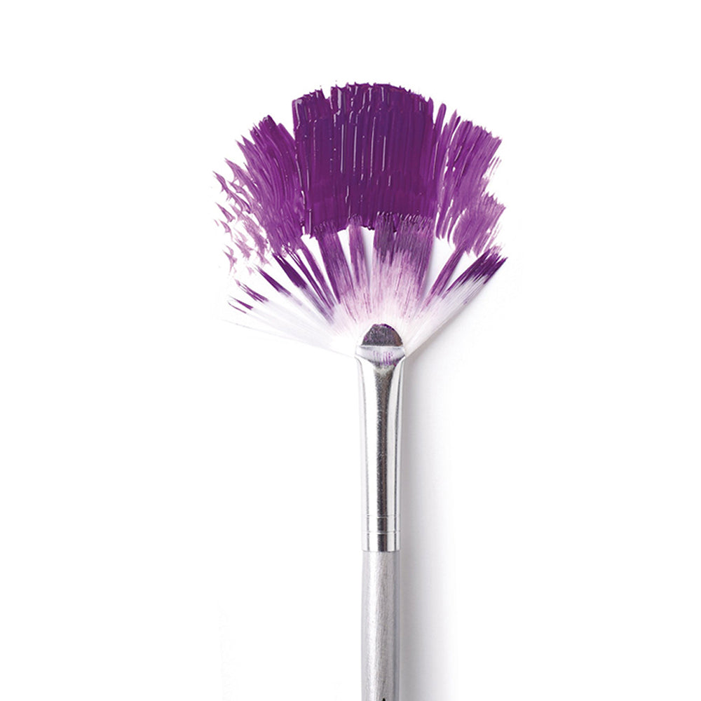 Liquitex Basics vėduoklinis sintetinis teptukas