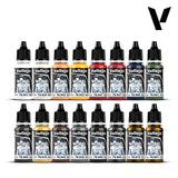 Vallejo Napoleonic Colors French &British 1789-1815 Paint Set, 16x17 ml