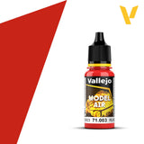 Vallejo Model Air dažai, spalvos 1-100 (1/3 dalis)