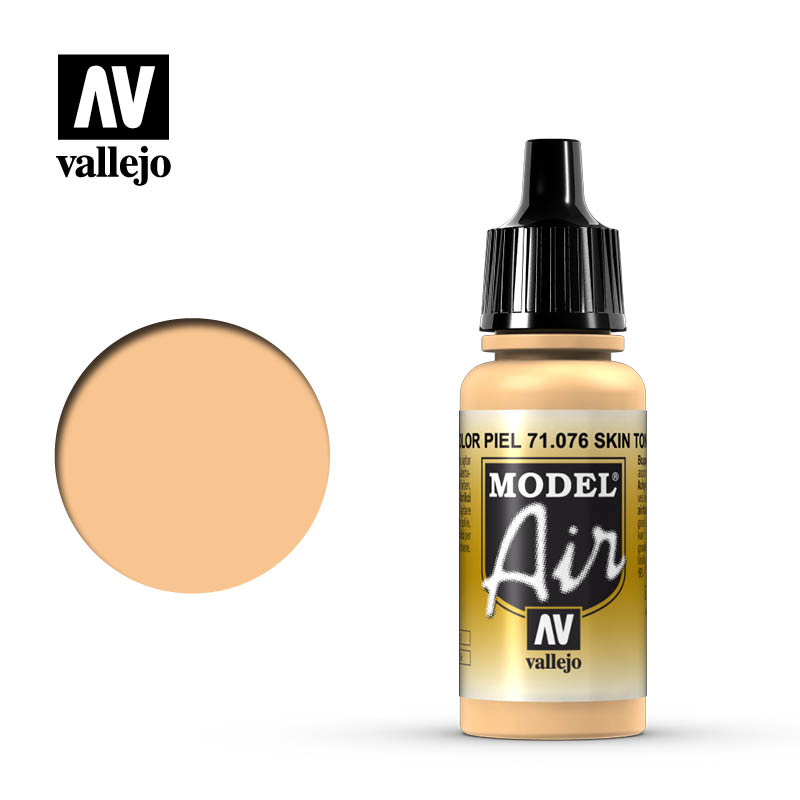 Vallejo Model Air dažai, spalvos 1-100 (1/3 dalis)