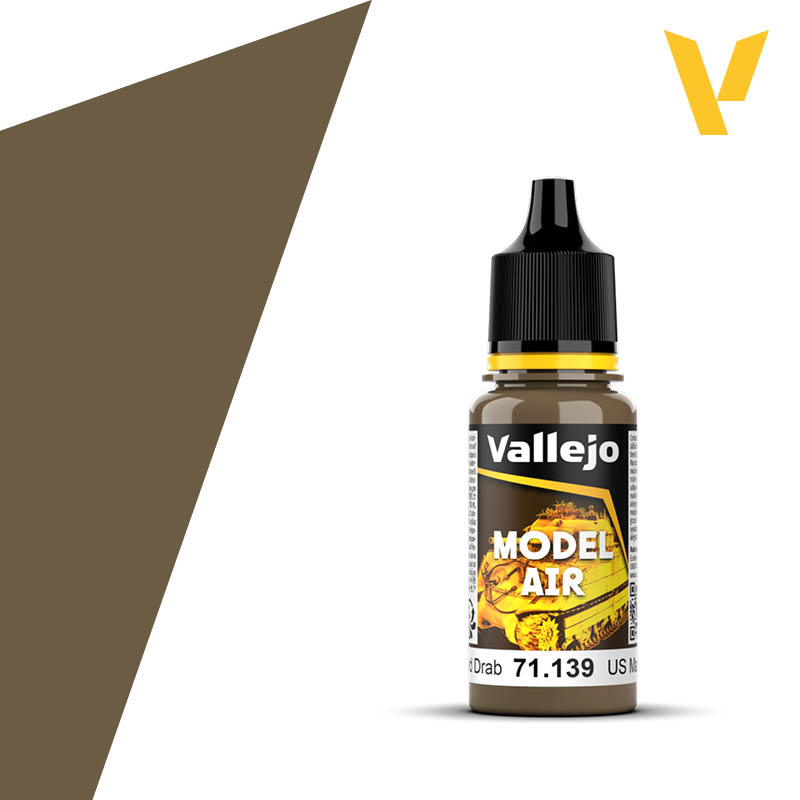 Vallejo Model Air dažai, spalvos 1-100 (1/3 dalis)