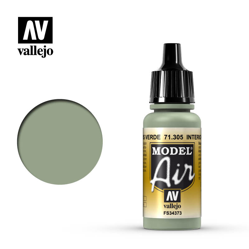 Vallejo Model Air dažai, spalvos 1-100 (1/3 dalis)