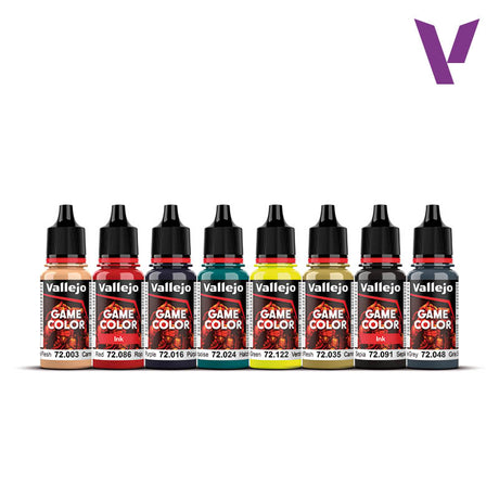 Vallejo Game Color Non Death Chaos dažų rinkinys 8x18 ml