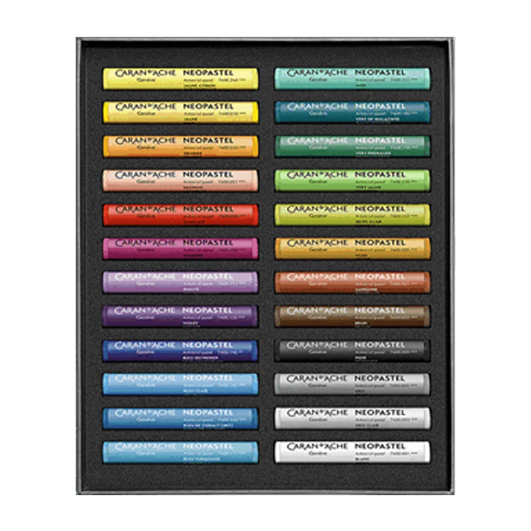 Caran d'Ache NEOPASTEL™ Oil Pastels Set of 24