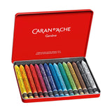 Caran d'Ache NEOCOLOR Water-Soluble Wax Oil Pastels Set of 15