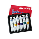 Lukas Berlin Water-Mixable Oil Paint Set, 6x20 ml