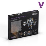 Vallejo True Metallic Metal Starter Set, 12x18 ml