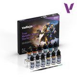 Vallejo True Metallic Metal Starter Set, 12x18 ml
