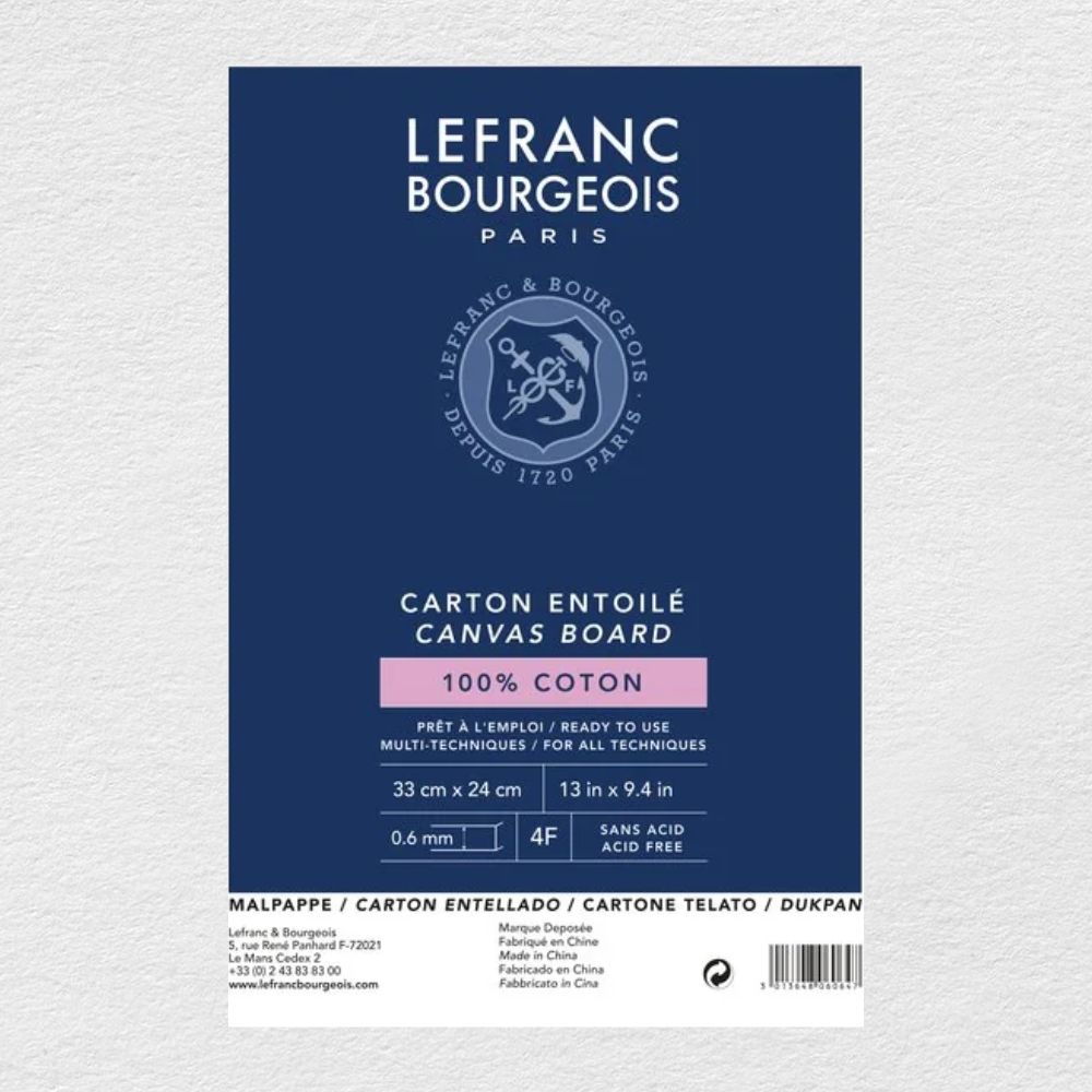 Lefranc Bourgeois Canvas Boards