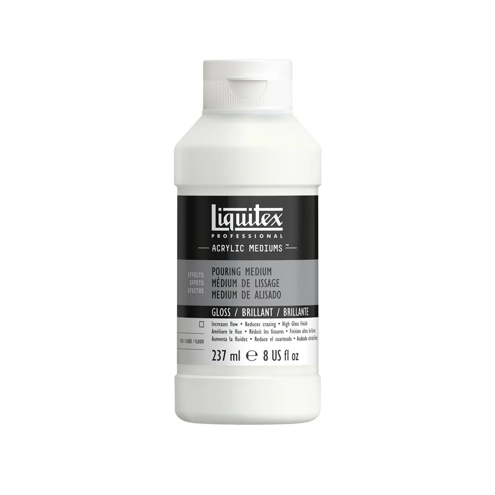 Liquitex Professional blizgus mediumas liejimo (Pouring) technikai