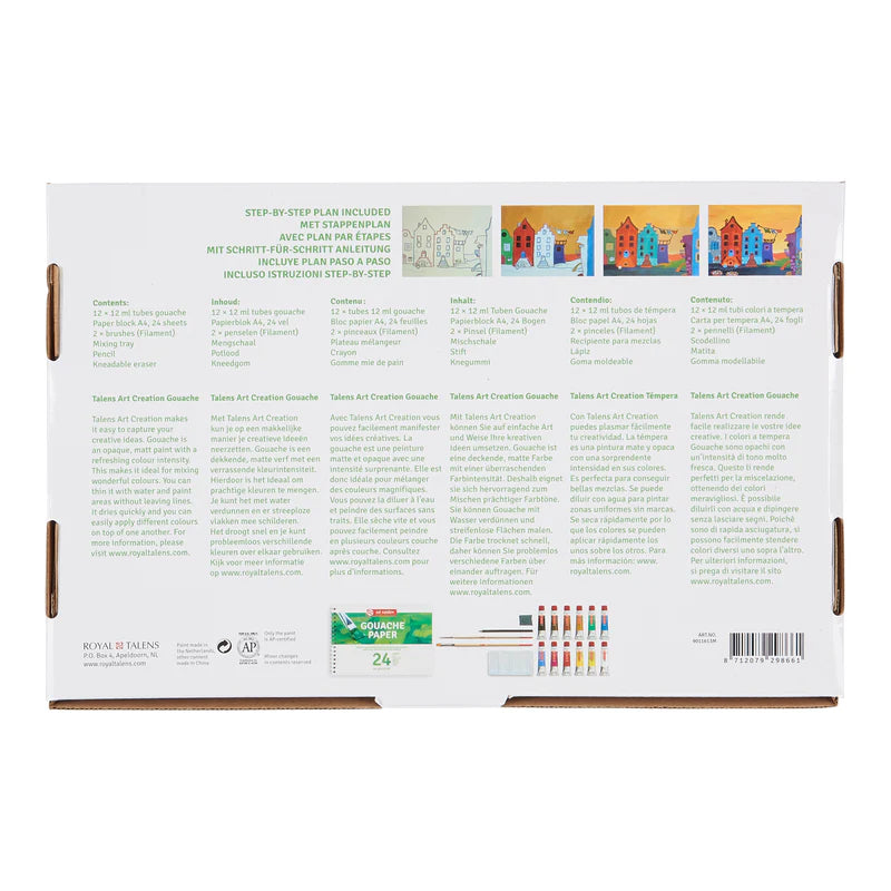 Talens Art Creation Gouache Combiset