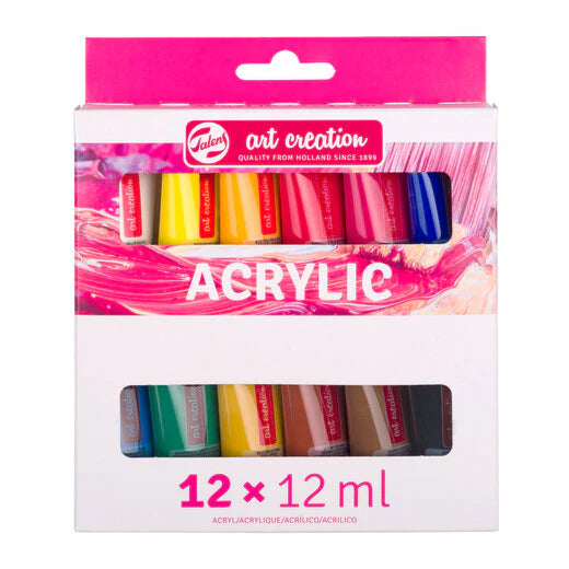 Talens Art Creation akrilinių dažų rinkinys tūbelėse, 12x12 ml