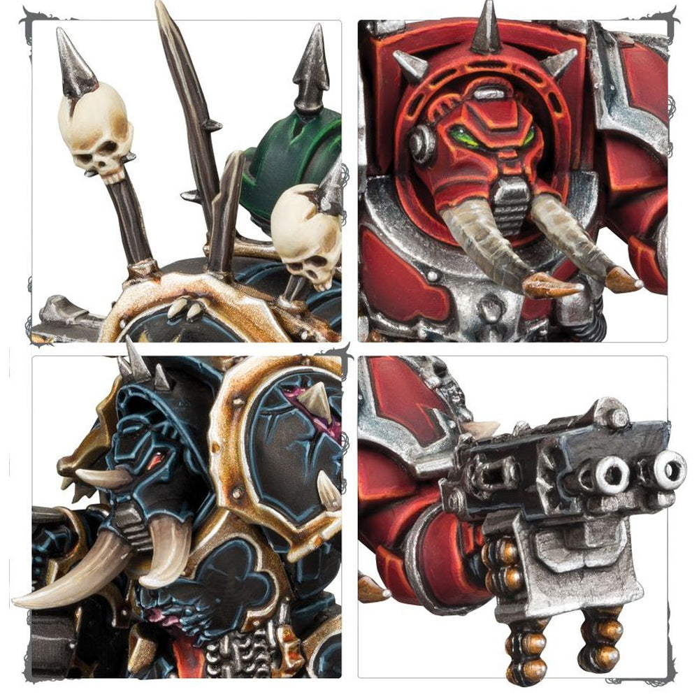 Warhammer 40,000 Chaos Space Marines: Chaos Terminator Squad miniatiūrų rinkinys