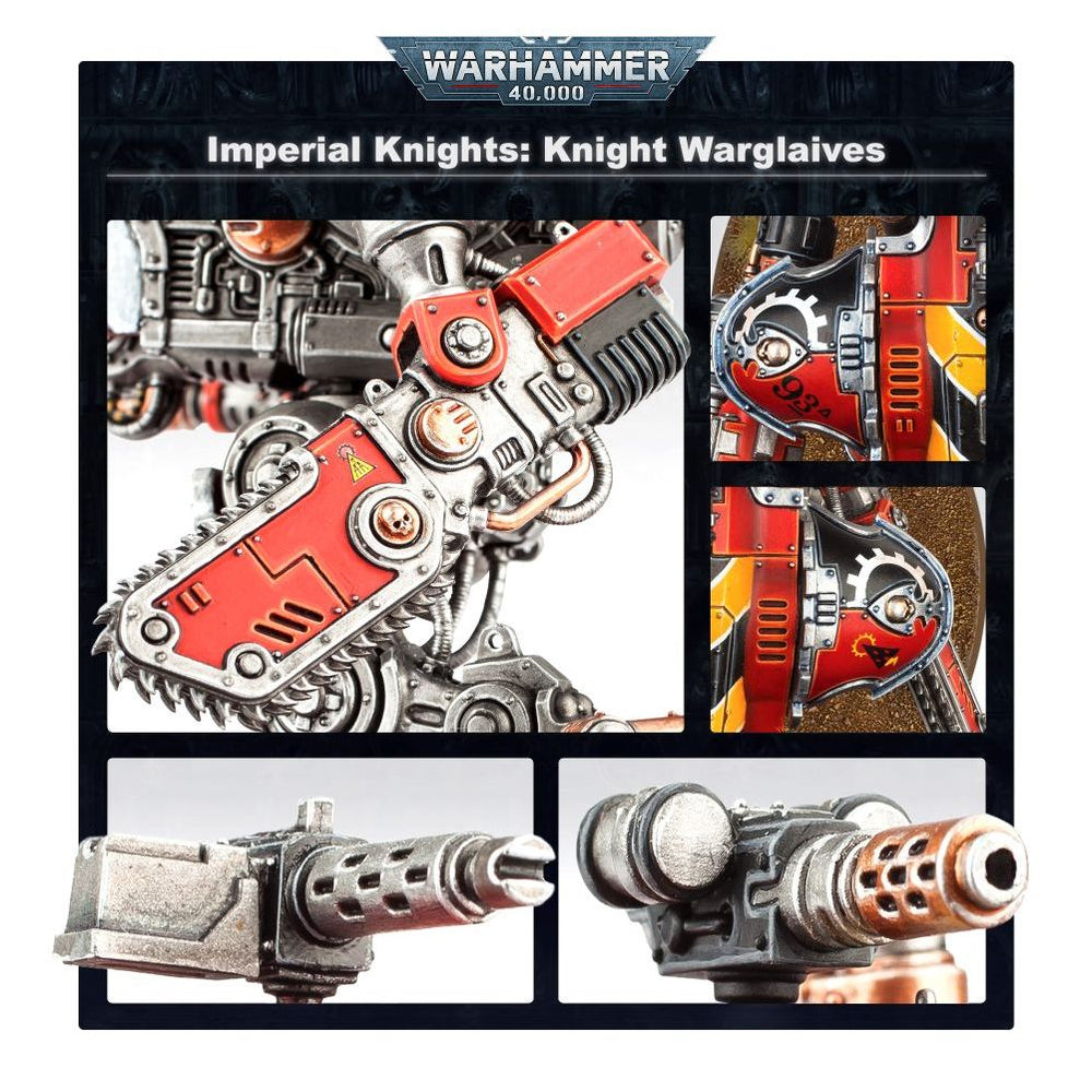 Warhammer 40,000 Imperial Knights: Knight Armigers miniatiūrų rinkinys