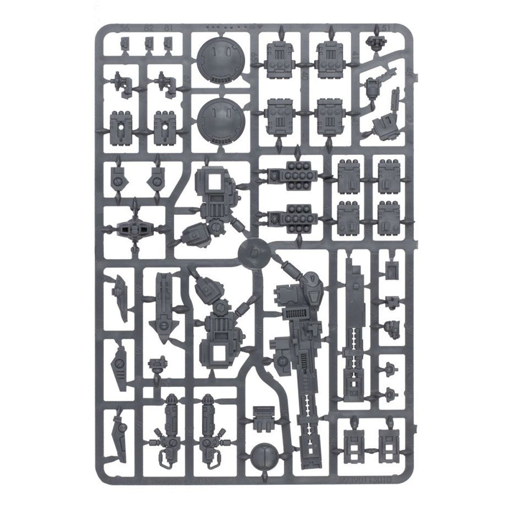 Warhammer 40,000 Broadside Battlesuit miniatiūrų rinkinys