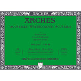 Arches akvarelinio popieriaus blokas, Cold Pressed, 300 gsm, 100 % medvilnė, 20 lapų