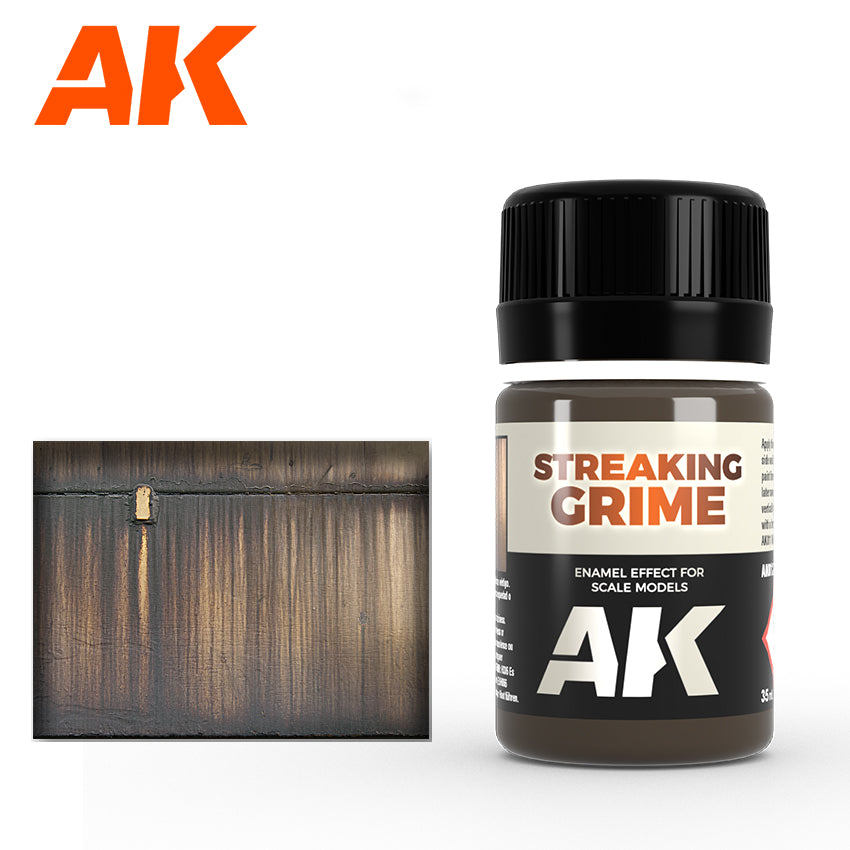 AK Interactive Streaking Grime efekto dažai, 35 ml