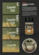 AK Interactive Summer Kursk Earth efekto dažai, 35 ml