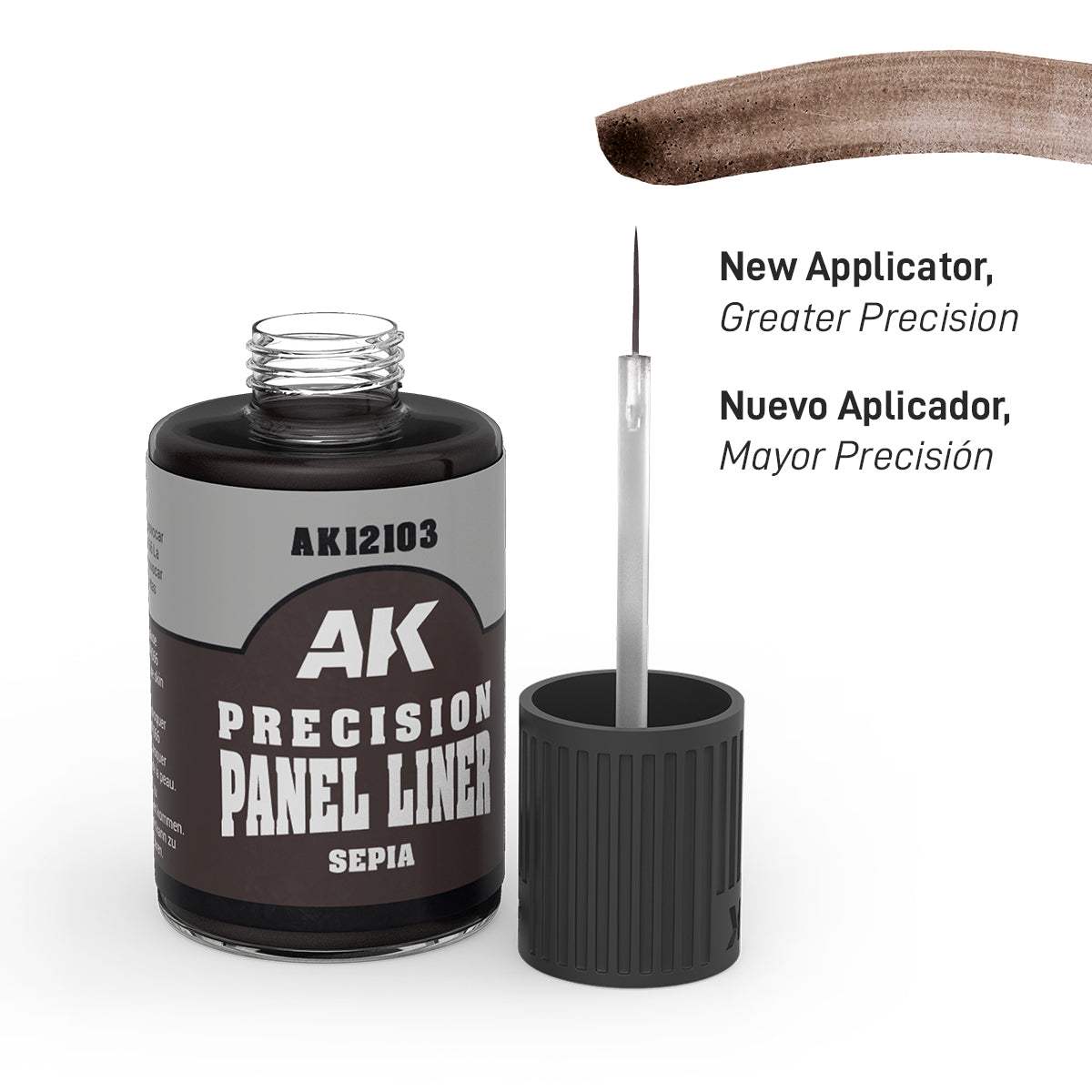 AK Interactive Paneliner with a Brush