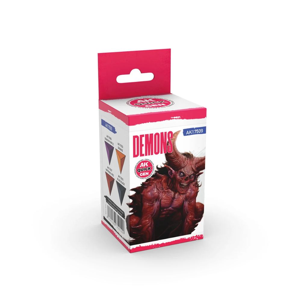 AK Interactive Demons Quick Gen Set, 4×18 ml