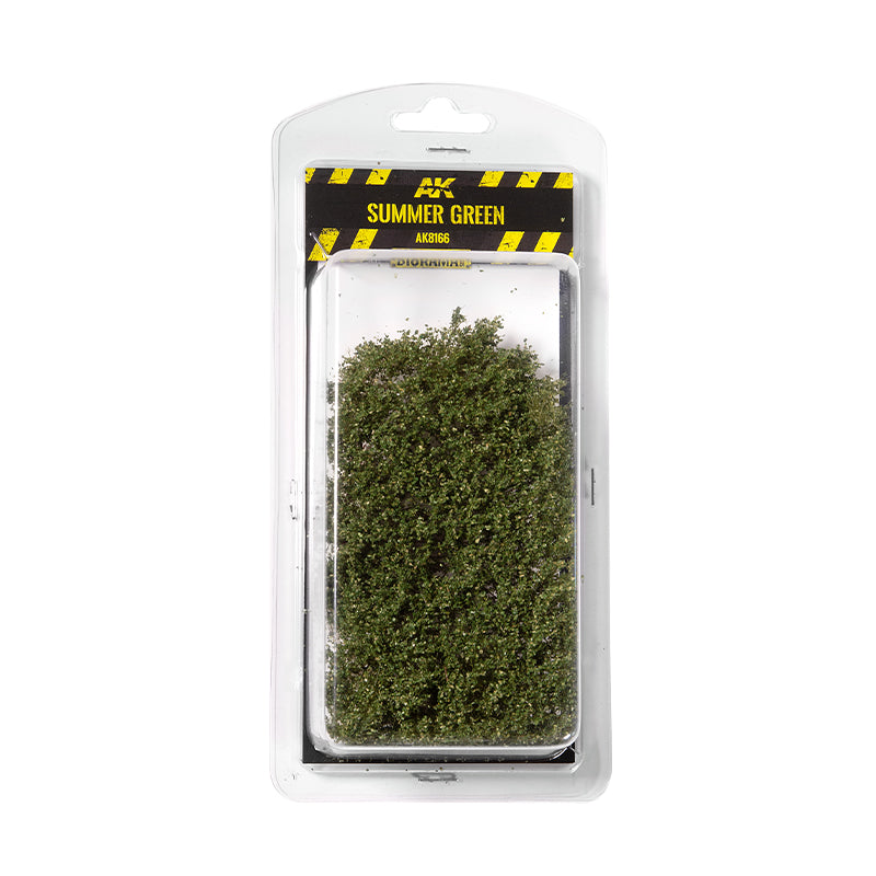 AK Interactive Summer Green Shrubberies dekoratyviniai krūmai, 1:35