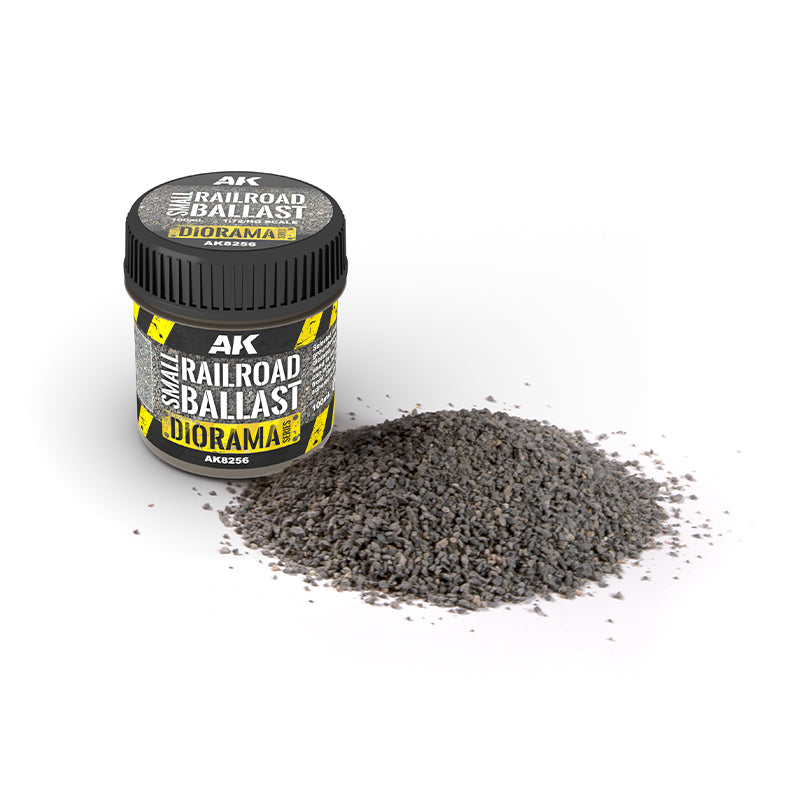 AK Interactive Diorama Small Railroad Ballast žvyras, 100 ml