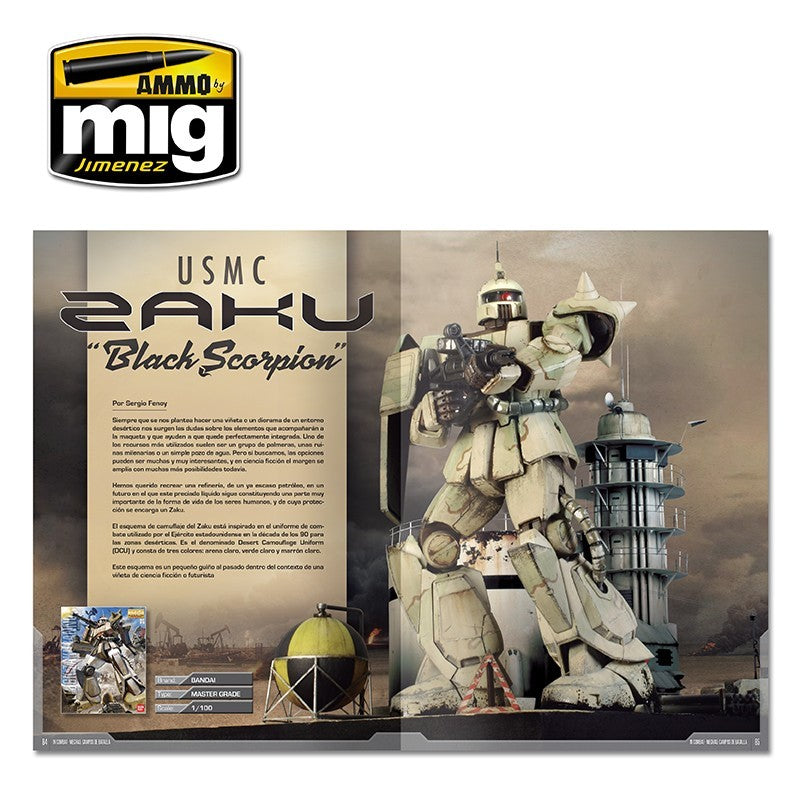 AMMO by Mig “IN COMBAT 2 - Mecha Battlegrounds” mokomoji knyga