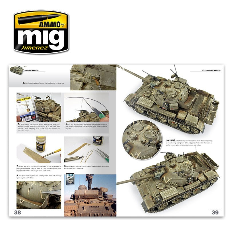 AMMO by Mig “Encyclopedia of Armour. Modelling techniques” mokomoji knyga