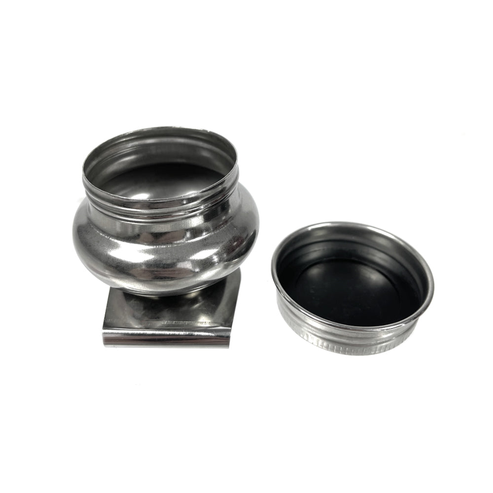 Renesans Metal Bowl for Palette with a Lid, Double