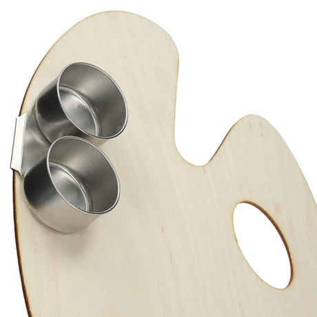 Renesans Metal Bowl for Palette, Double