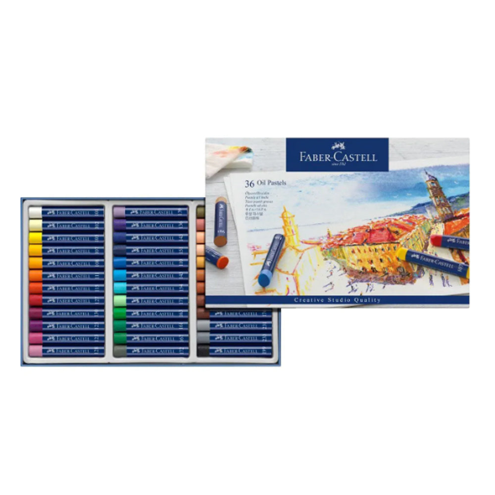Faber-Castell aliejinės pastelės, 36 spalvos