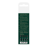 Faber-Castell Pitt Artist India Ink Pen Set, 4 pcs., Black, XS, S, F, M