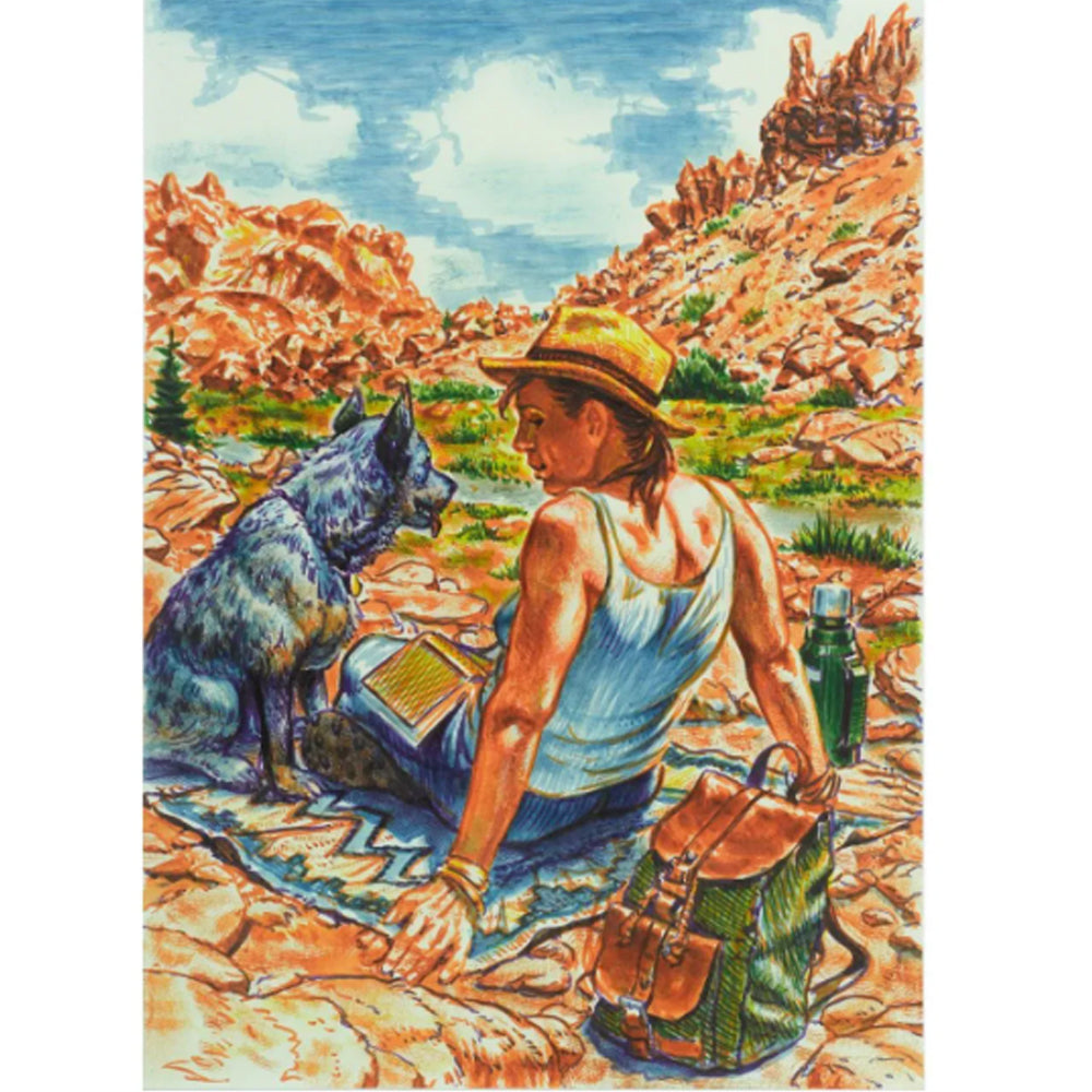 Faber-Castell Pitt Artist India Ink teptukinių rašiklių rinkinys, 6 vnt., Summer Vibes