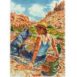Faber-Castell Pitt Artist India Ink teptukinių rašiklių rinkinys, 6 vnt., Summer Vibes