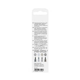Faber-Castell Pitt Artist India Ink rašiklių rinkinys, 4 vnt., pilki atspalviai, B