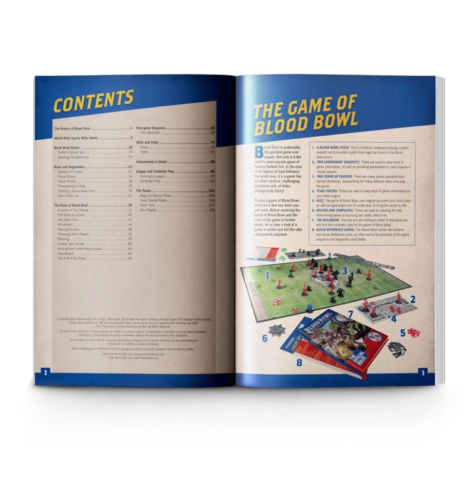 Warhammer Blood Bowl Second Season Edition fantastinis futbolo žaidimas