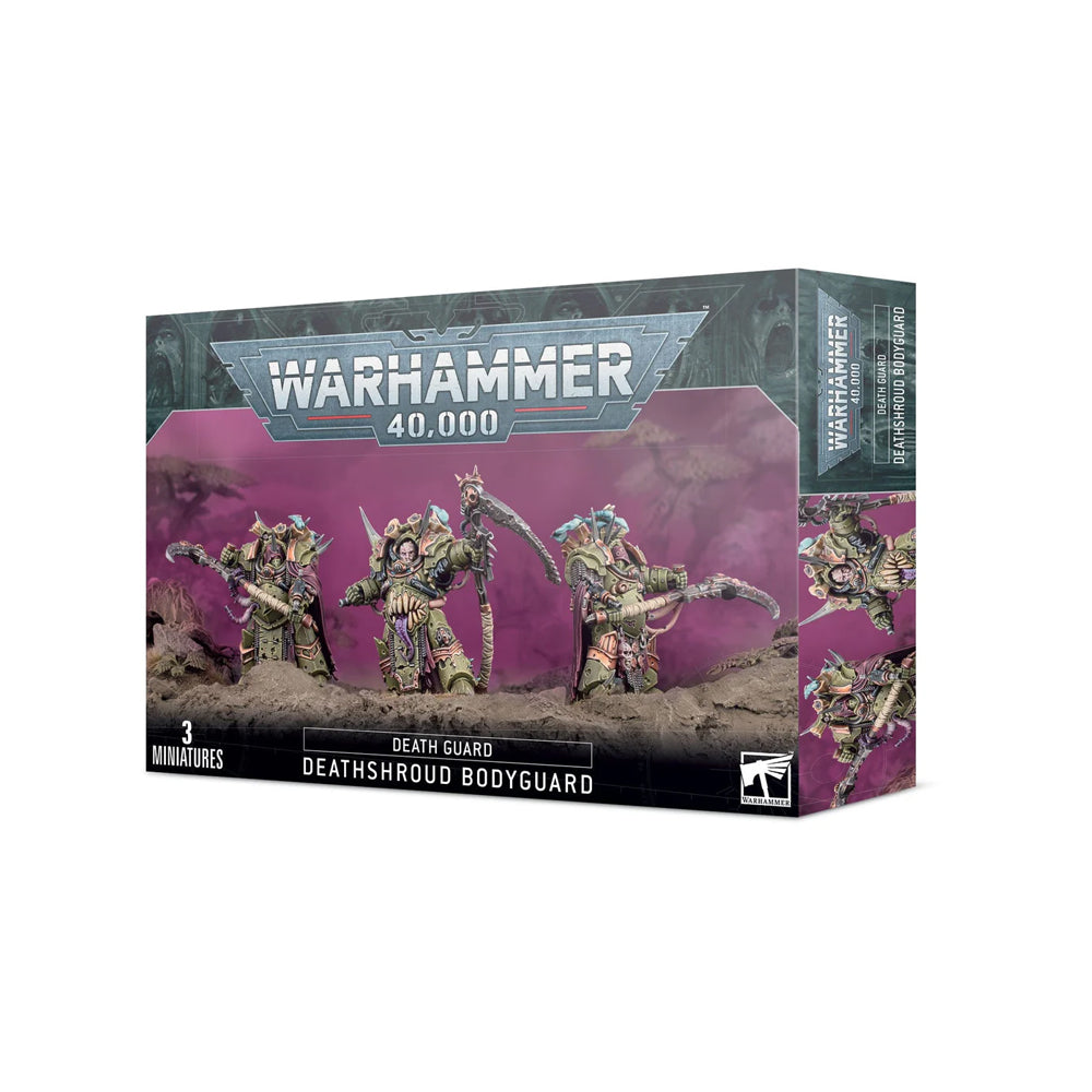 Warhammer 40,000 Death Guard: Deathshroud Bodyguard Miniatures Set
