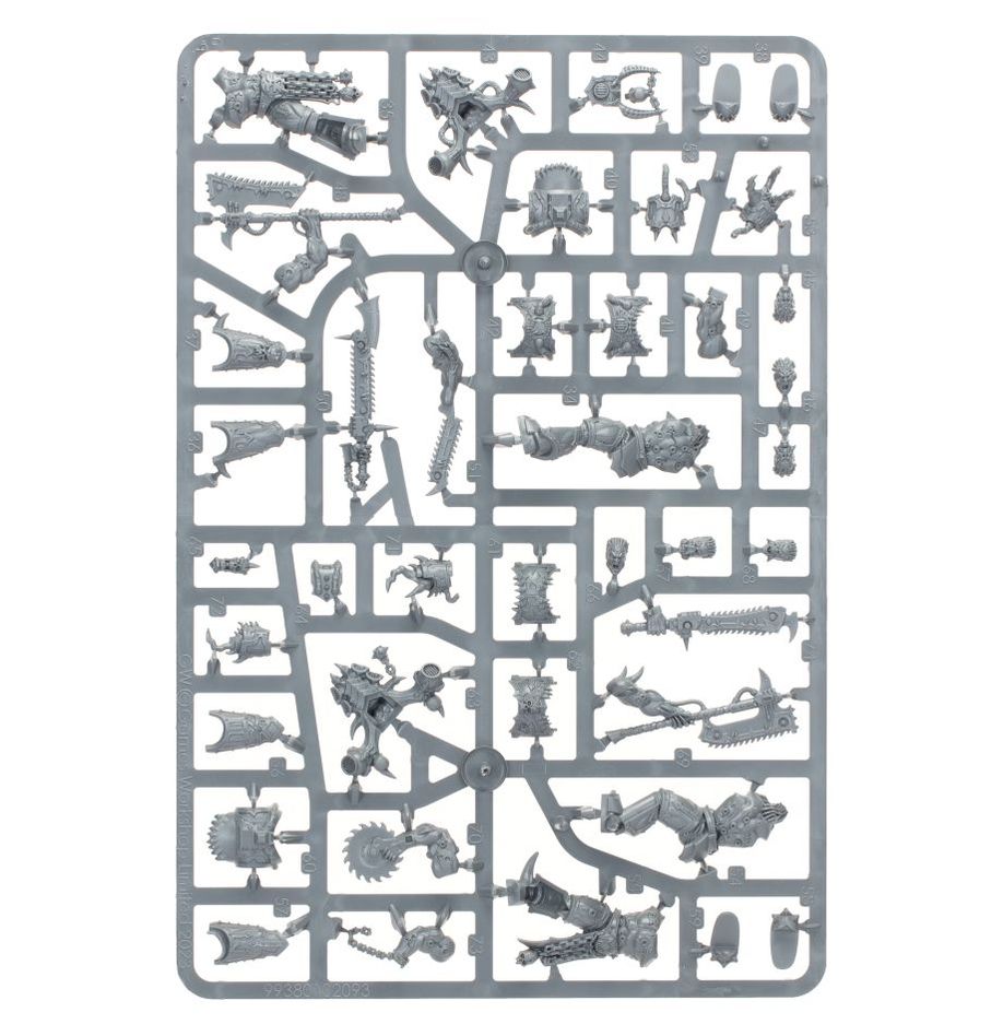 Warhammer 40,000 World Eaters: Exalted Eightbound Miniatures Set