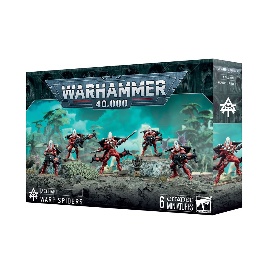 Warhammer 40,000 Aeldari: Warp Spiders Miniatures Set