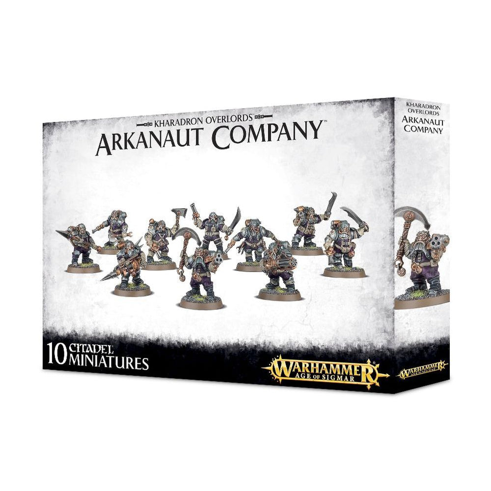 Warhammer Age of Sigmar Arkanaut Company miniatiūrų rinkinys