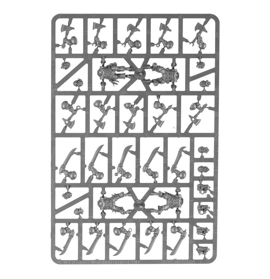 Warhammer Age of Sigmar Arkanaut Company miniatiūrų rinkinys