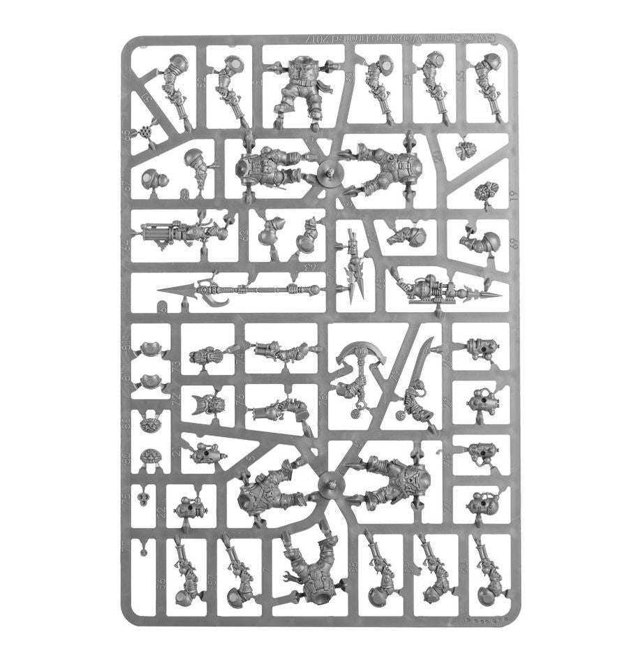 Warhammer Age of Sigmar Arkanaut Company miniatiūrų rinkinys