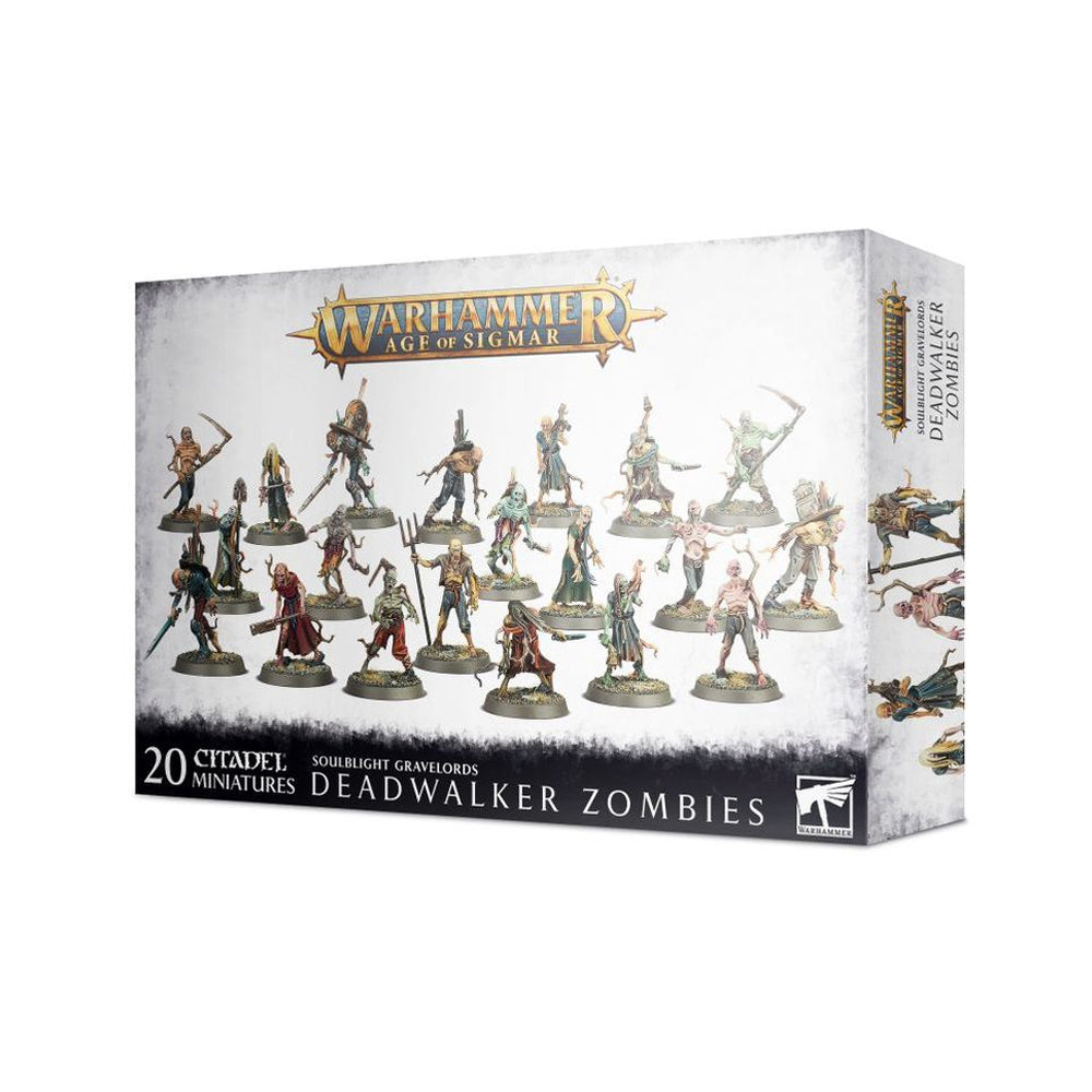 Warhammer Age of Sigmar: Deadwalker Zombies miniatiūrų rinkinys