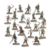 Warhammer Age of Sigmar: Deadwalker Zombies miniatiūrų rinkinys