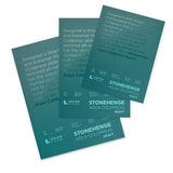 Stonehenge Aqua White watercolour paper, 10 sheets, 300 lb