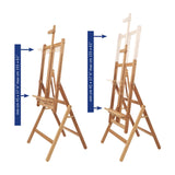 MABEF Studio Easel with Adjustable Angle