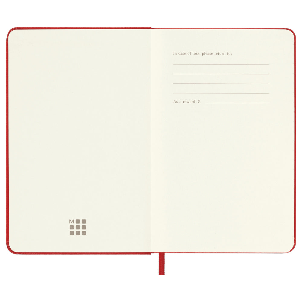 Moleskine Classic Notebook, Hard Cover
