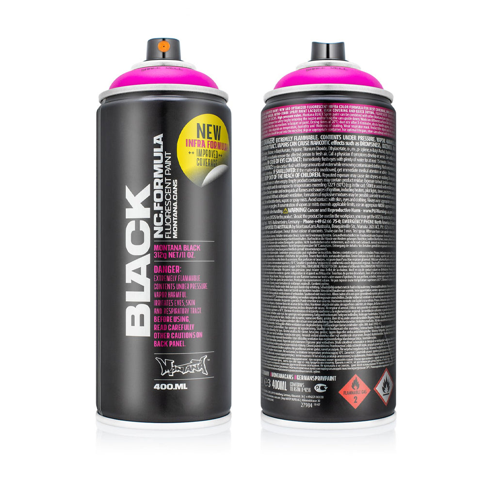 Montana BLACK INFRA purškiami dažai, 400 ml