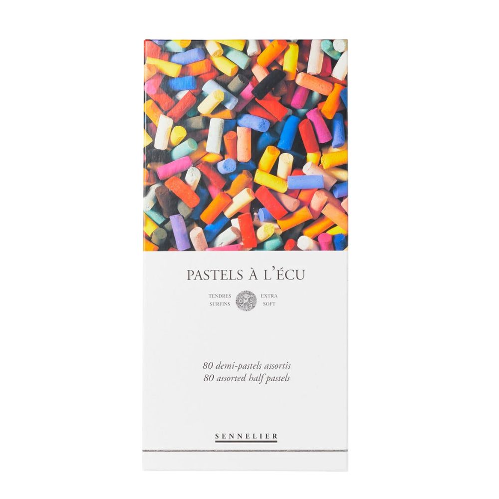 Sennelier Half-Stick Soft Pastels Set, 80 colours