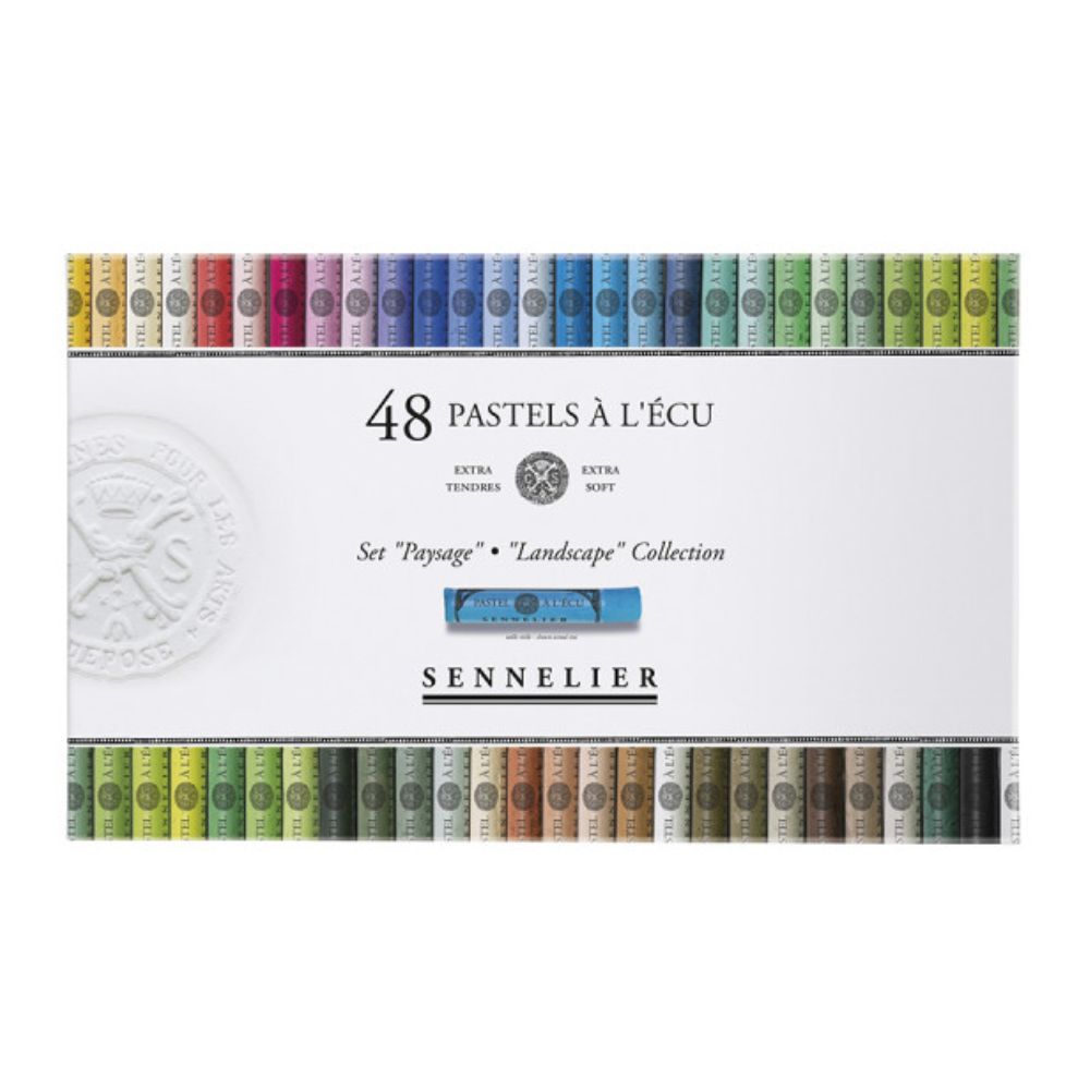 Sennelier Dry Pastel Landscape Collection, 48 Colors